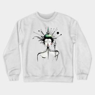 Geisha Expressionist Crewneck Sweatshirt